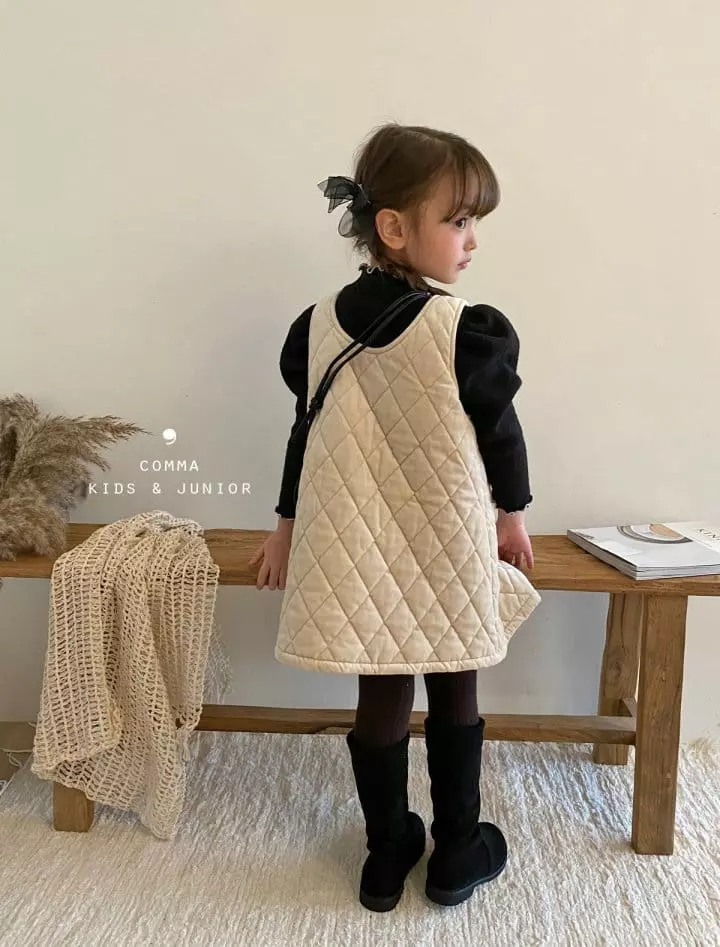 Comma - Korean Children Fashion - #littlefashionista - Winter Puff Tee - 6