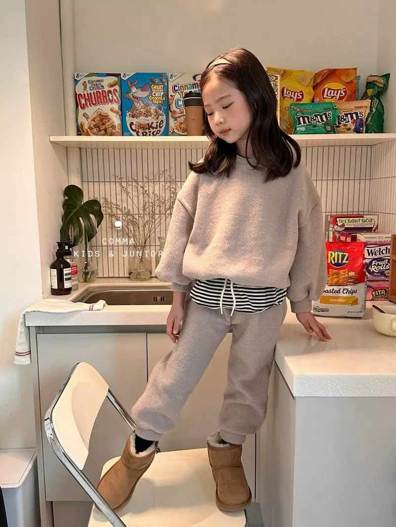 Comma - Korean Children Fashion - #littlefashionista - Bbosong Set - 5