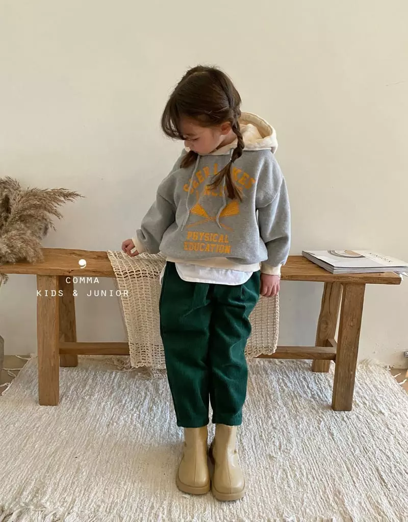 Comma - Korean Children Fashion - #littlefashionista - Rib Bonding Pants - 7