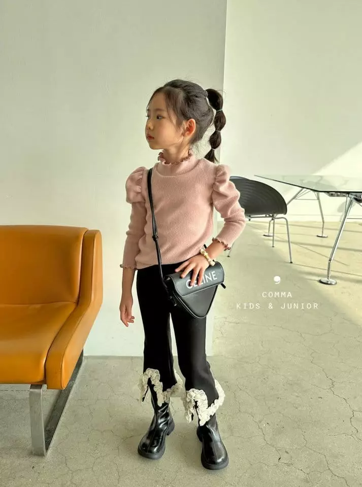 Comma - Korean Children Fashion - #magicofchildhood - Winter Puff Tee - 7