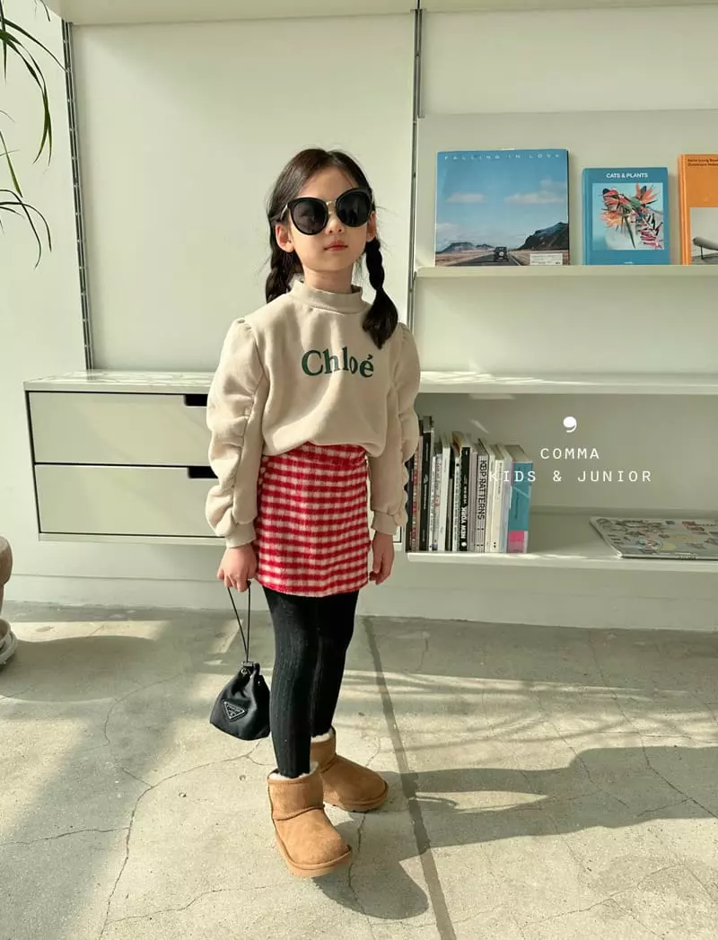 Comma - Korean Children Fashion - #magicofchildhood - Check Wrap Shorts - 12