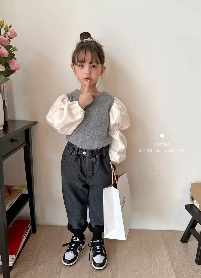 Comma - Korean Children Fashion - #magicofchildhood - Volume Tee - 11