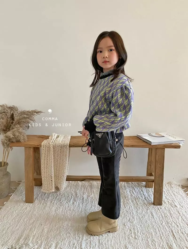 Comma - Korean Children Fashion - #magicofchildhood - Pra Fleece Tee - 10