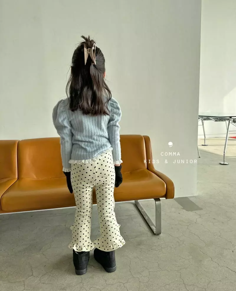 Comma - Korean Children Fashion - #magicofchildhood - Dot Shirring Pants - 6