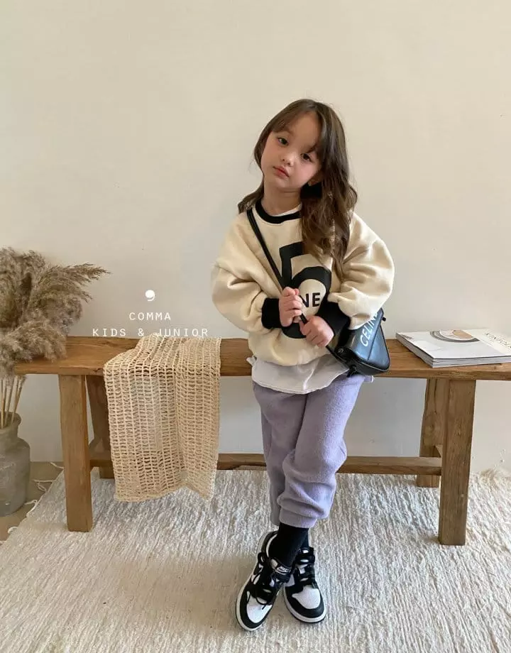 Comma - Korean Children Fashion - #minifashionista - Five Sweatshirt - 11