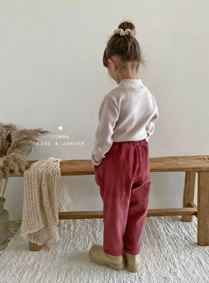Comma - Korean Children Fashion - #minifashionista - Butter Half Turtleneck Tee - 9