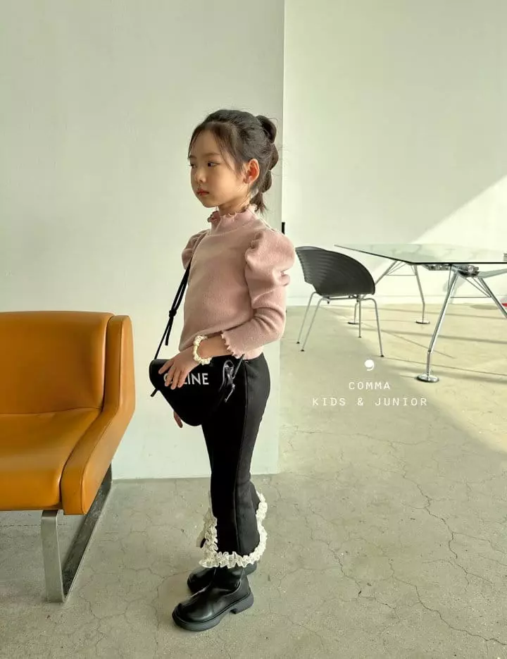 Comma - Korean Children Fashion - #minifashionista - Winter Puff Tee - 8