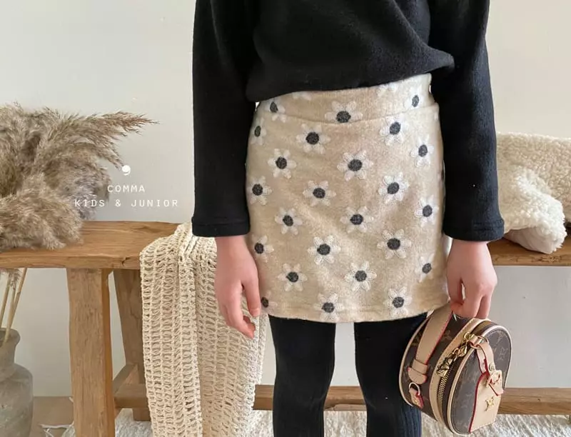 Comma - Korean Children Fashion - #minifashionista - Flower Skirt - 12