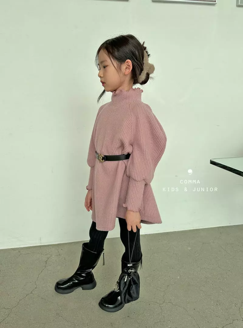 Comma - Korean Children Fashion - #minifashionista - Knit One-piece - 9