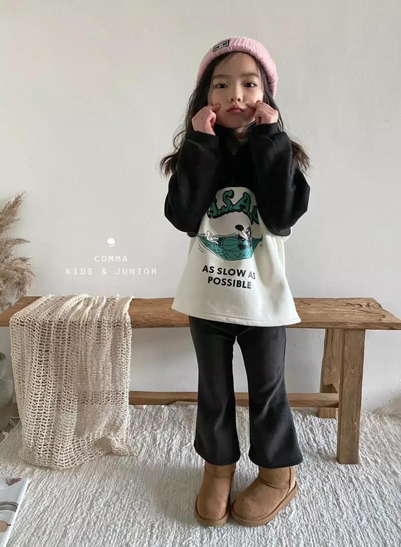 Comma - Korean Children Fashion - #minifashionista - Zip-up Color Sweatshirt - 2