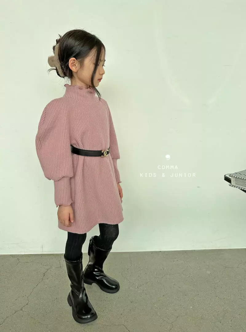 Comma - Korean Children Fashion - #prettylittlegirls - Knit One-piece - 10