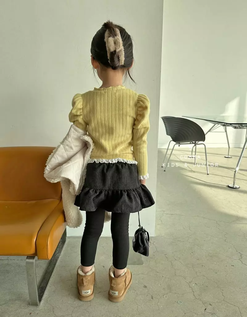Comma - Korean Children Fashion - #prettylittlegirls - Le Gol Puff Tee - 7