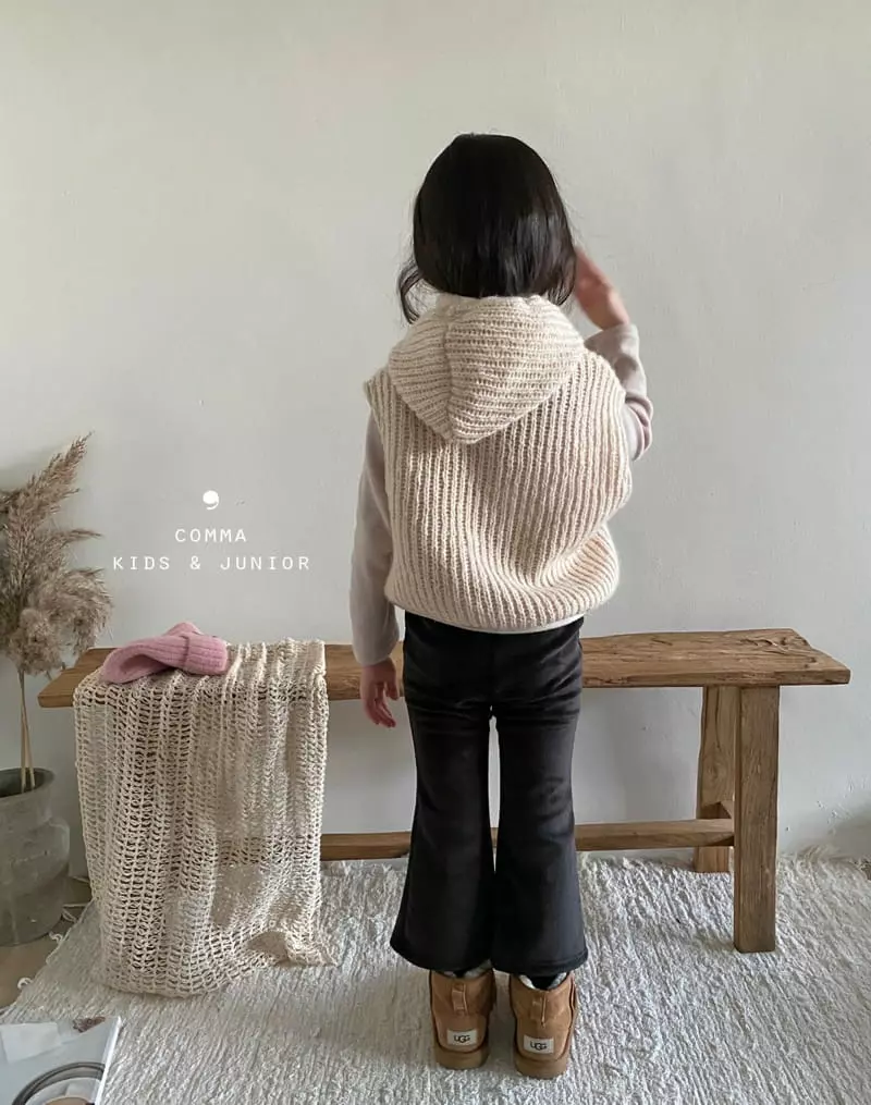 Comma - Korean Children Fashion - #prettylittlegirls - Fleece Rib Pants - 6