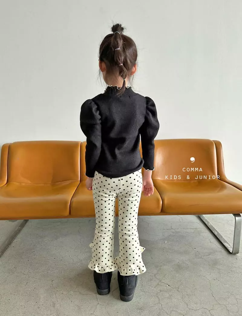Comma - Korean Children Fashion - #stylishchildhood - Dot Shirring Pants - 11