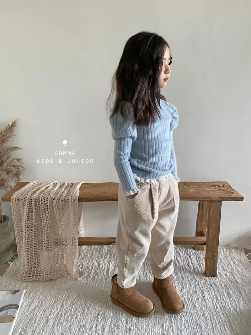 Comma - Korean Children Fashion - #stylishchildhood - Le Gol Puff Tee - 10