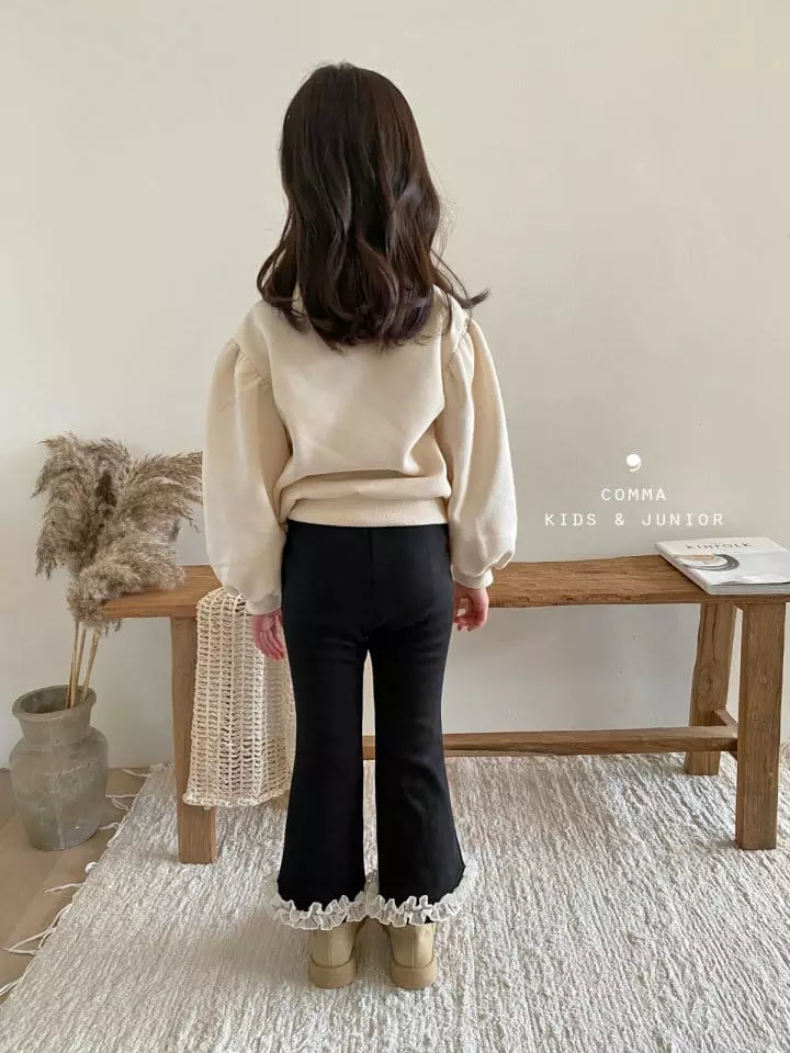 Comma - Korean Children Fashion - #toddlerclothing - Love Slit Pants - 2
