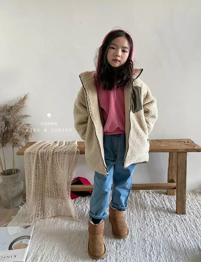 Comma - Korean Children Fashion - #todddlerfashion - Pocket Jumper - 4