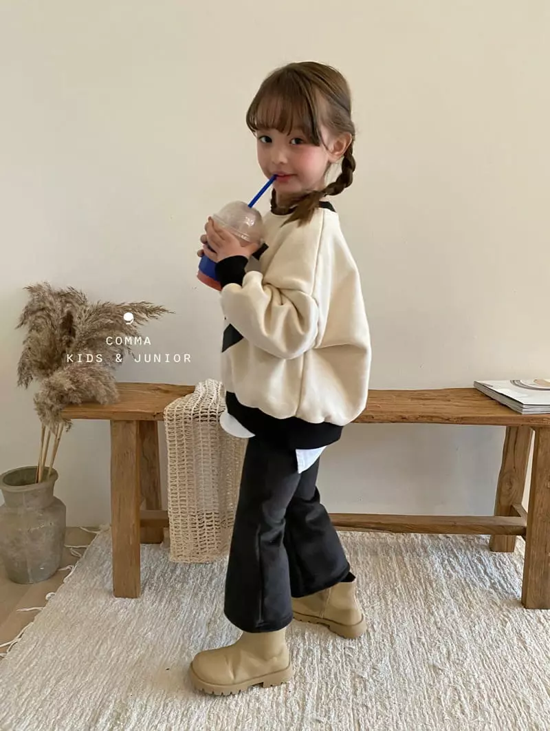 Comma - Korean Children Fashion - #toddlerclothing - Fleece Rib Pants - 8
