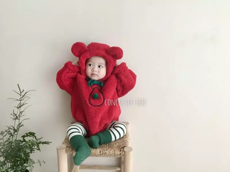 Concocter - Korean Baby Fashion - #babyboutiqueclothing - Rudolf Boa Bodysuit - 5