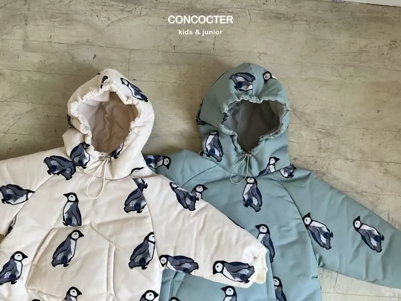 Concocter - Korean Baby Fashion - #babyclothing - Penguin Skii Padding Bodysuit - 7