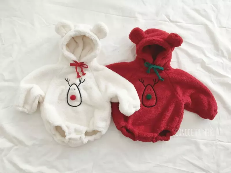 Concocter - Korean Baby Fashion - #babyclothing - Rudolf Boa Bodysuit - 6