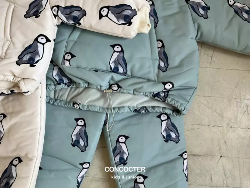 Concocter - Korean Baby Fashion - #babyfashion - Penguin Skii Padding Bodysuit - 8
