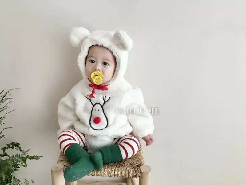 Concocter - Korean Baby Fashion - #babyfashion - Rudolf Boa Bodysuit - 7