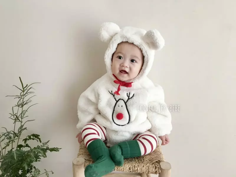 Concocter - Korean Baby Fashion - #onlinebabyboutique - Rudolf Boa Bodysuit