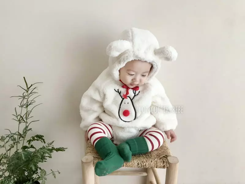 Concocter - Korean Baby Fashion - #onlinebabyshop - Rudolf Boa Bodysuit - 2
