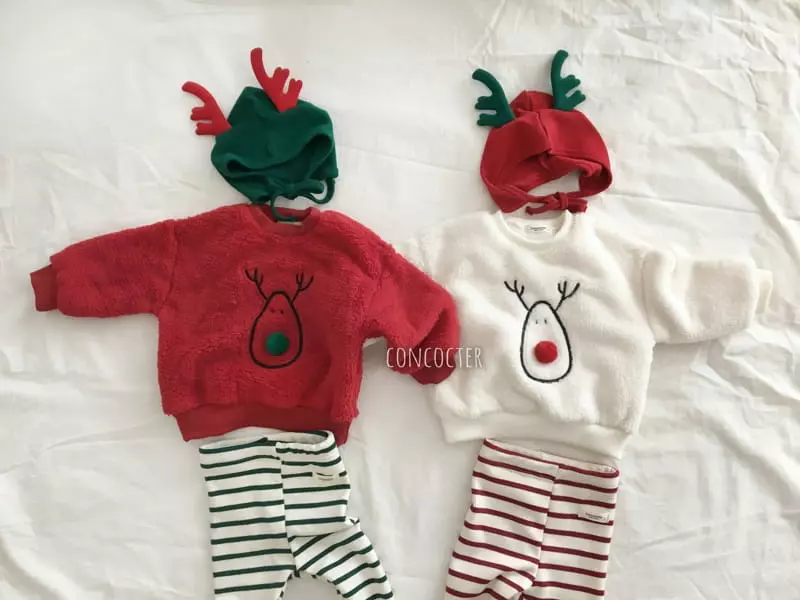 Concocter - Korean Children Fashion - #Kfashion4kids - Merry Stripes Leggings