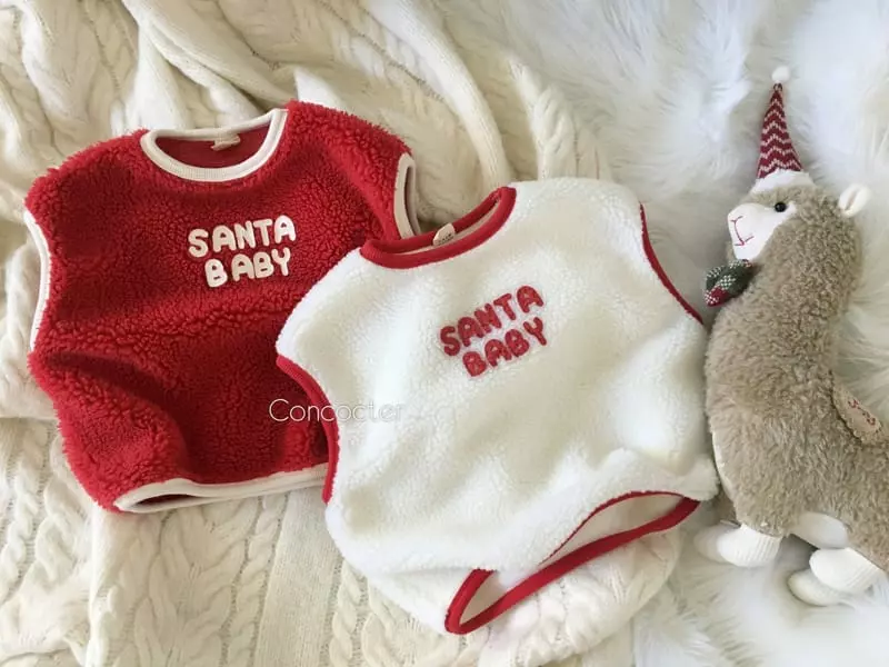 Concocter - Korean Children Fashion - #designkidswear - Santa Dumble Vest - 12