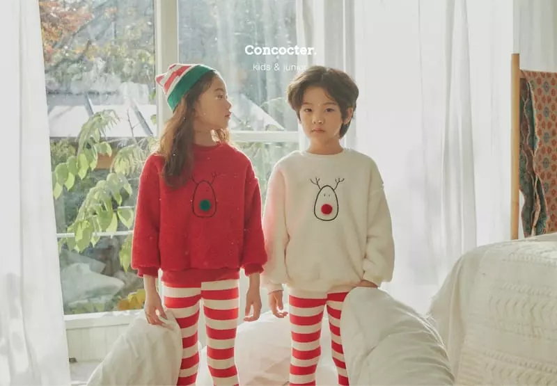 Concocter - Korean Children Fashion - #fashionkids - Rudolf Sweatshirt - 12