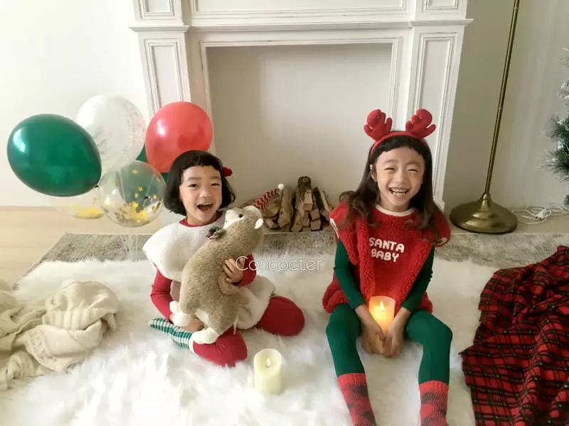 Concocter - Korean Children Fashion - #littlefashionista - Santa Dumble Vest - 3