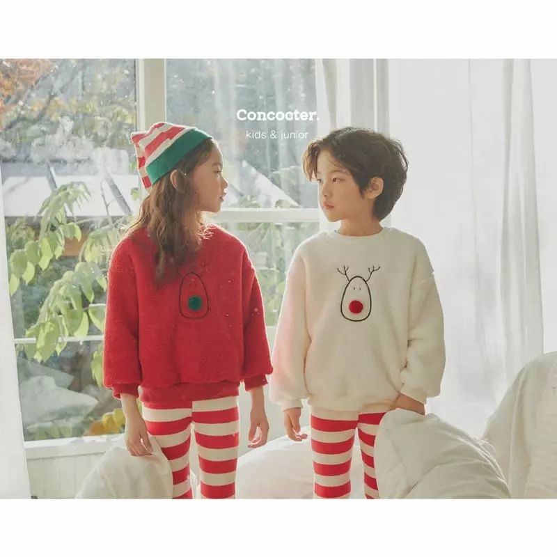 Concocter - Korean Children Fashion - #magicofchildhood - Rudolf Sweatshirt - 2