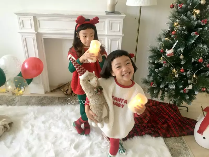 Concocter - Korean Children Fashion - #minifashionista - Santa Dumble Vest - 5