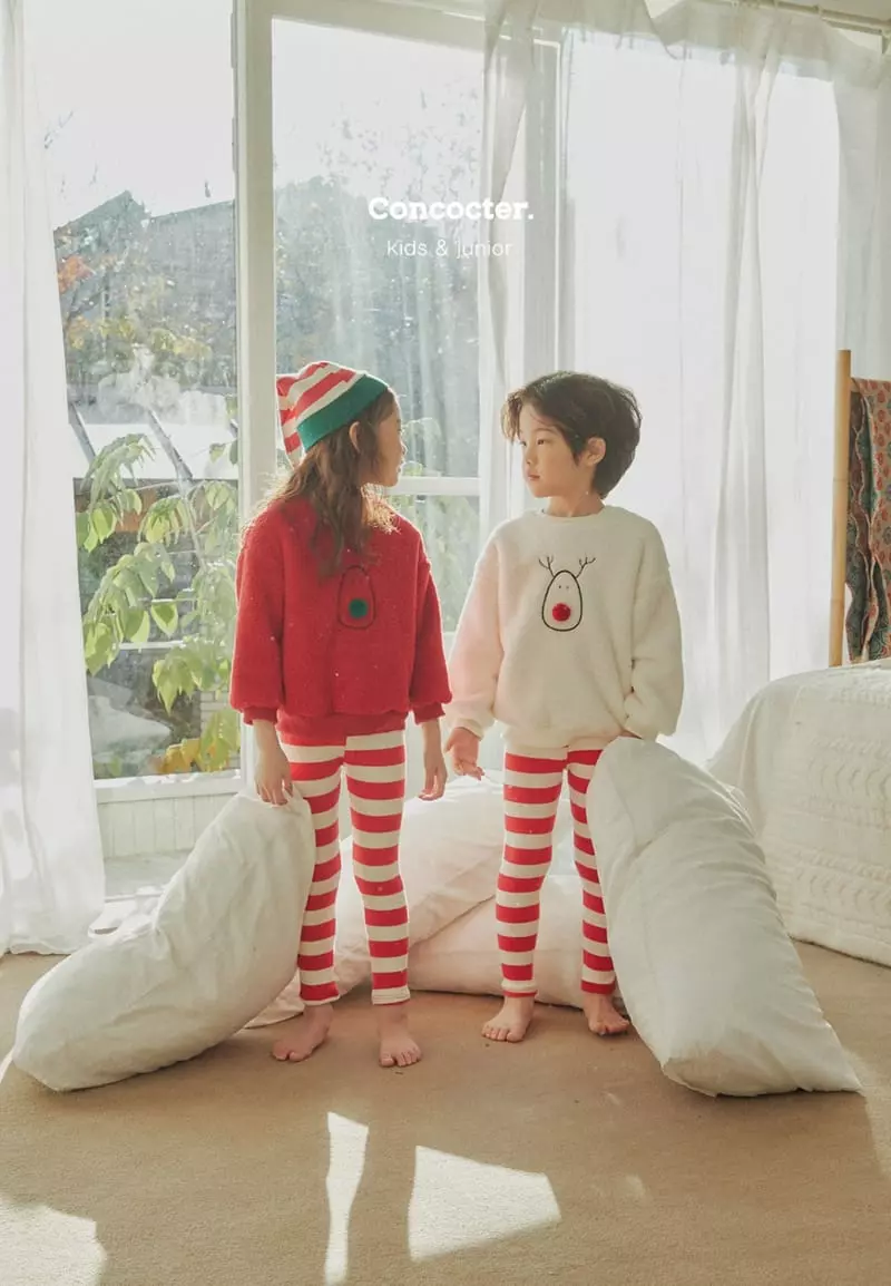 Concocter - Korean Children Fashion - #minifashionista - Rudolf Sweatshirt - 3