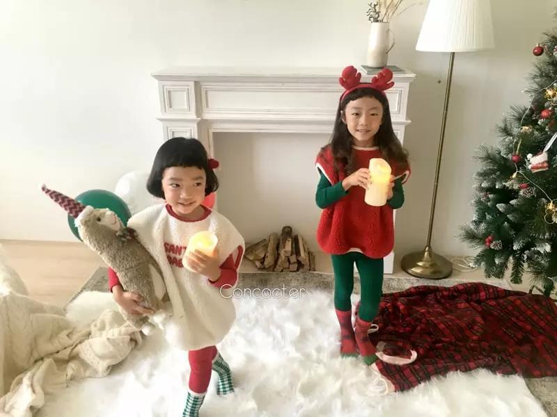 Concocter - Korean Children Fashion - #prettylittlegirls - Santa Dumble Vest - 6