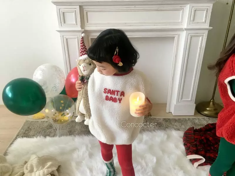 Concocter - Korean Children Fashion - #toddlerclothing - Santa Dumble Vest - 8