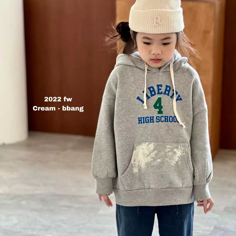 Cream Bbang - Korean Children Fashion - #kidzfashiontrend - Fleece Liberty Hoody - 4