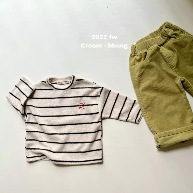 Cream Bbang - Korean Children Fashion - #Kfashion4kids - Fleece Lio Pants - 8