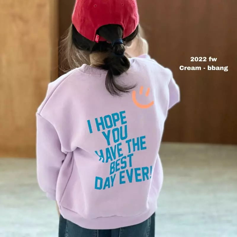 Cream Bbang - Korean Children Fashion - #childrensboutique - Fleece Best Sweatshirt - 8