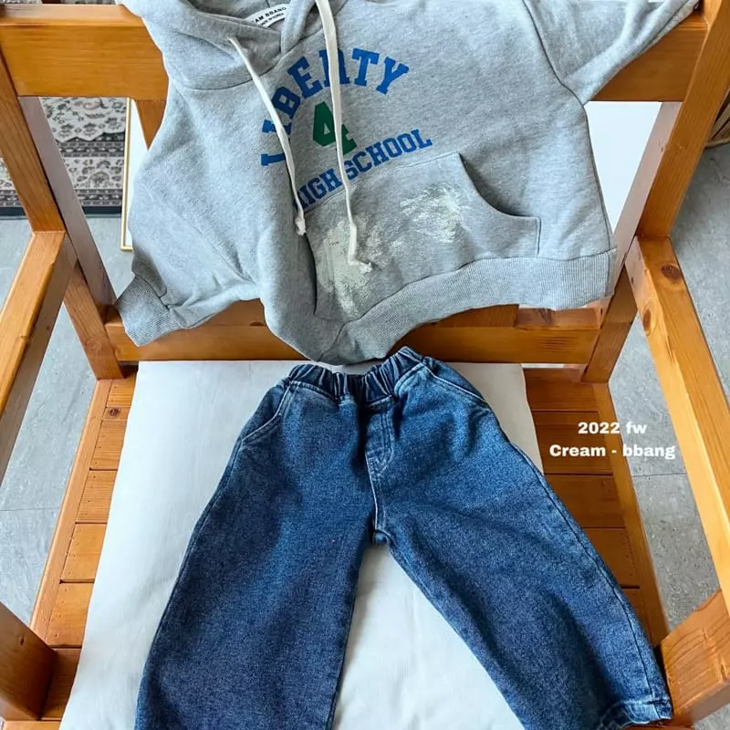 Cream Bbang - Korean Children Fashion - #kidsshorts - Fleece Liberty Hoody