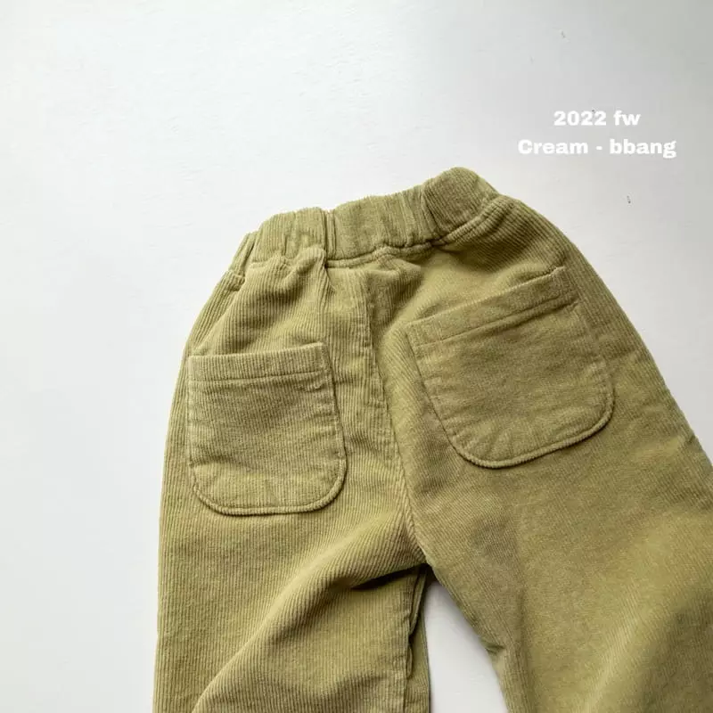 Cream Bbang - Korean Children Fashion - #kidsstore - Fleece Lio Pants - 6