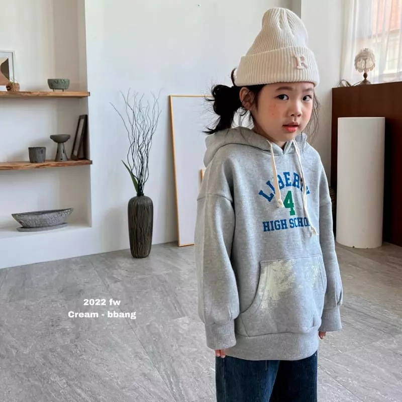 Cream Bbang - Korean Children Fashion - #kidzfashiontrend - Fleece Liberty Hoody - 3