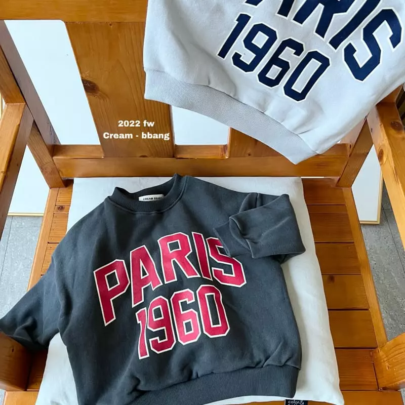 Cream Bbang - Korean Children Fashion - #kidzfashiontrend - Fleece 1960 Sweatshirt - 2