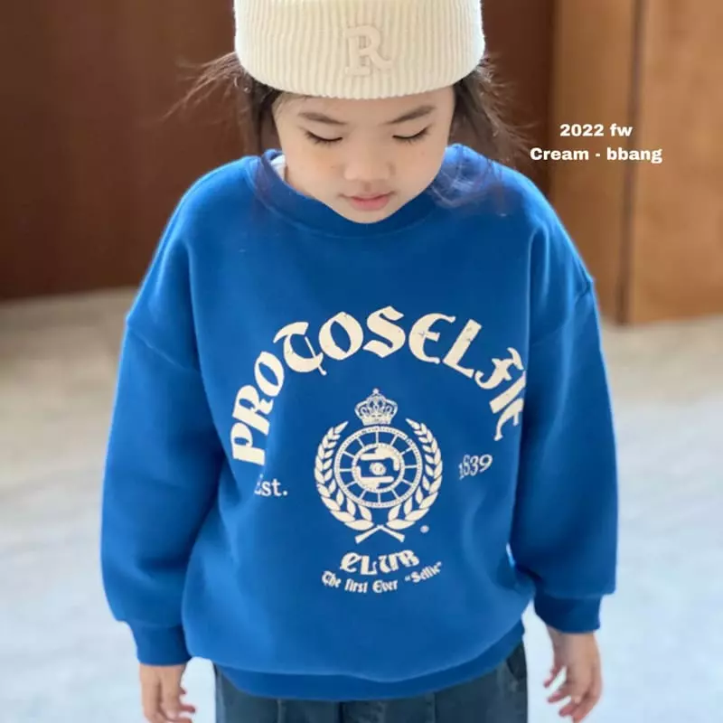 Cream Bbang - Korean Children Fashion - #littlefashionista - Fleece Club Sweatshirt - 8