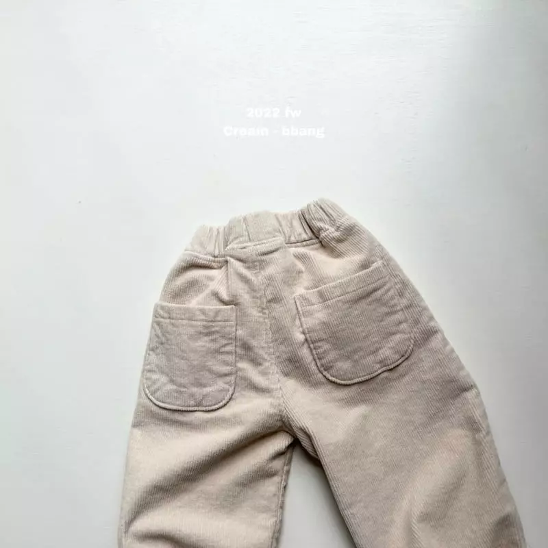 Cream Bbang - Korean Children Fashion - #prettylittlegirls - Fleece Lio Pants - 12