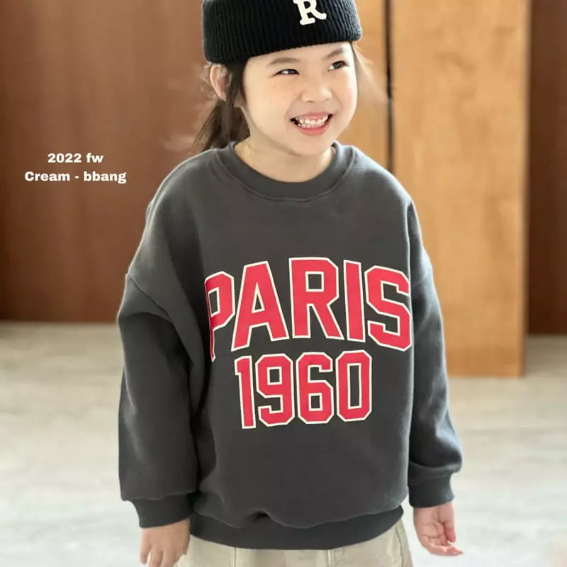 Cream Bbang - Korean Children Fashion - #stylishchildhood - Fleece 1960 Sweatshirt - 10