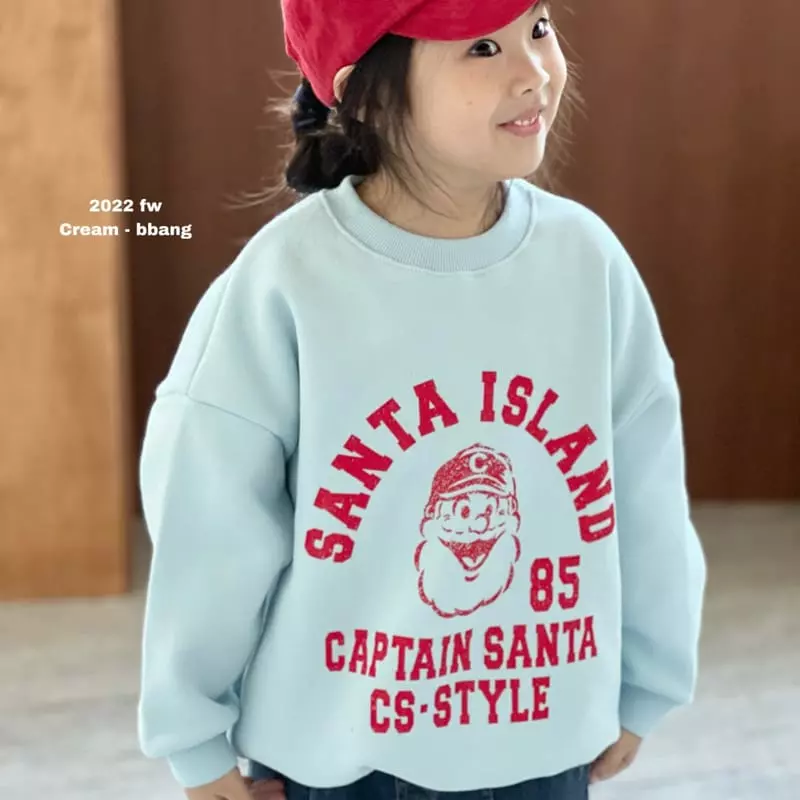 Cream Bbang - Korean Children Fashion - #toddlerclothing - Fleece Capton Sweathisrt - 8