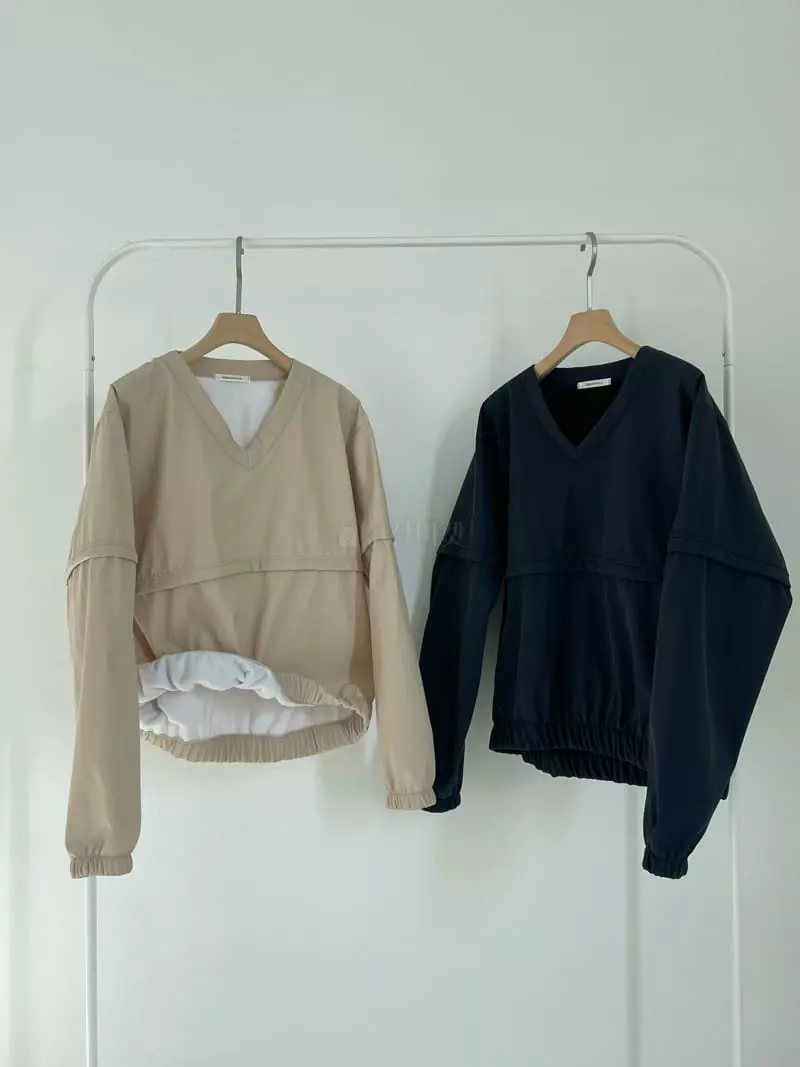 Creamvilla - Korean Women Fashion - #momslook - Winde Sweatshirt - 3